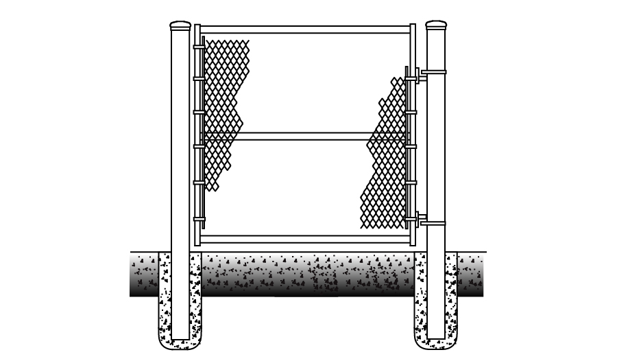 Steel Gates - SPSFence.com